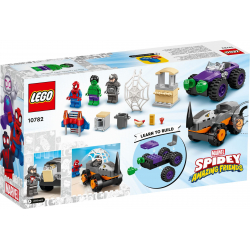 Klocki LEGO 10782 Hulk kontra Rhino - starcie pojazdow  SUPER HEROES